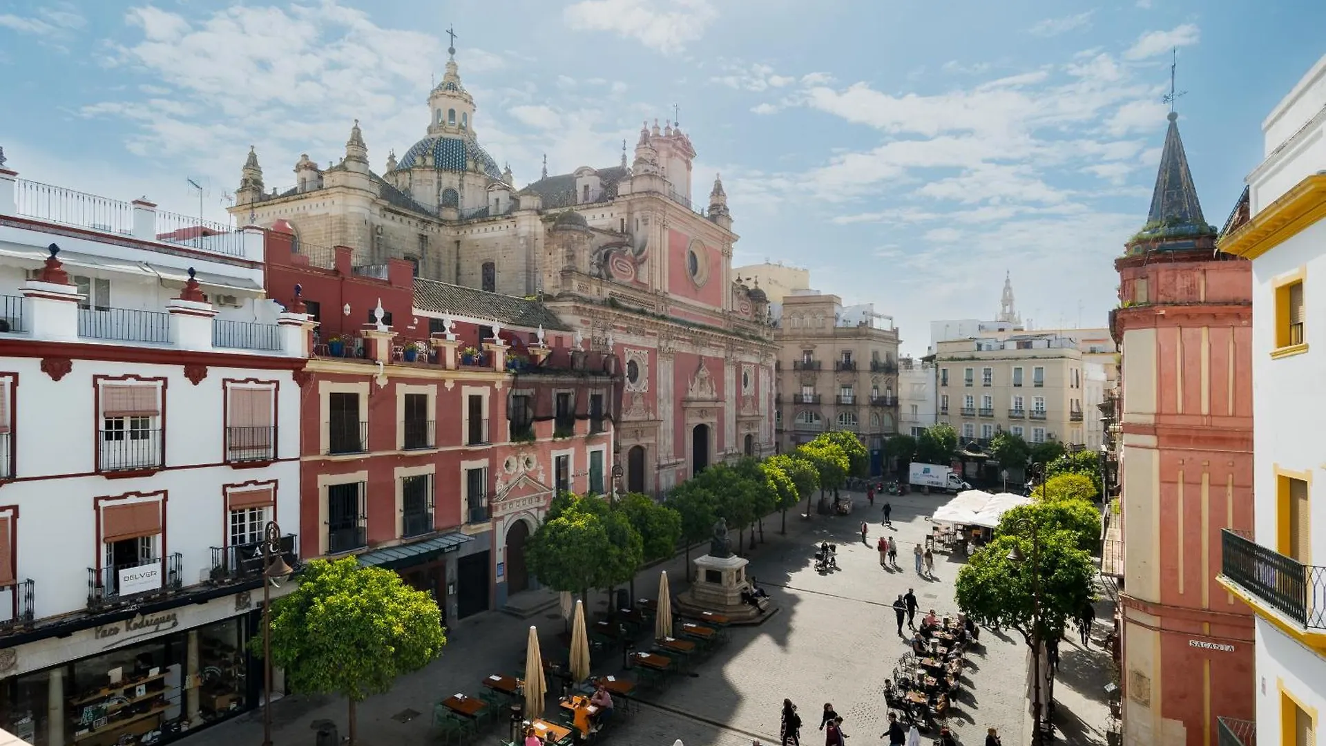 Espectacular 2H 3B Con Terraza Plaza Del Salvador Apartment Seville